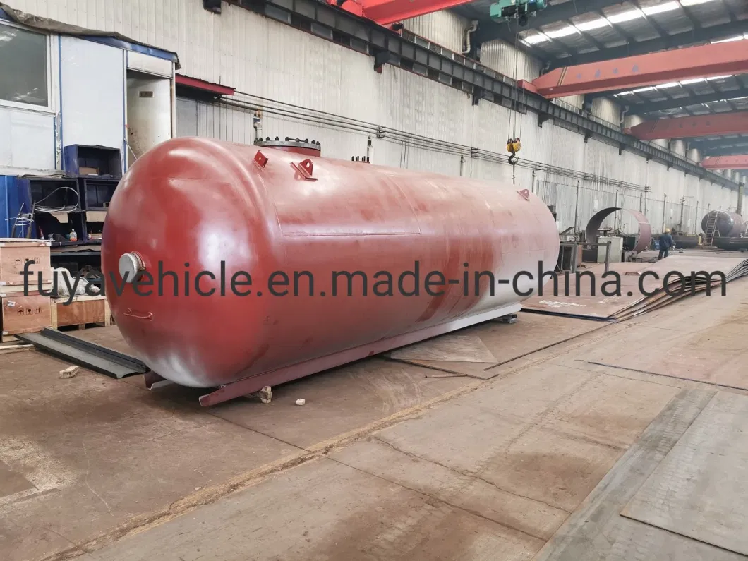 210HP Dongfeng 20000liter Used 10mt LPG Road Tanker with Flow Meter