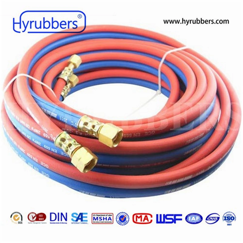 Oil Resistant Oxygen Acetylene Hose Twin Welding Hose