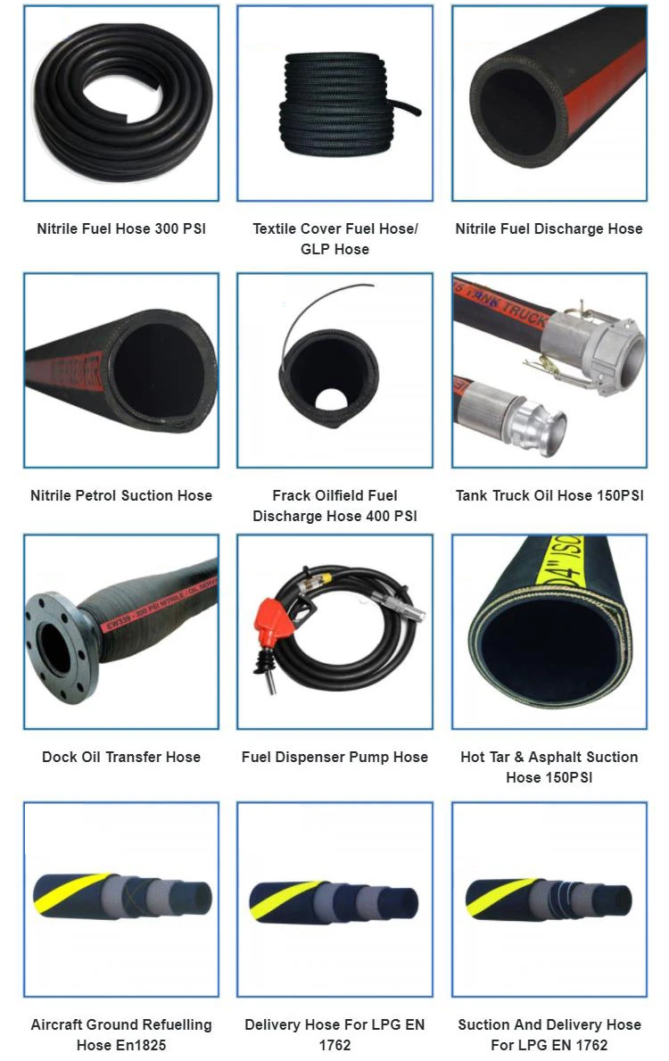 Factory-Grade Tank Truck Oil Hose: Industrial Oil Hose with 150psi Working Pressure and Extended Service Life