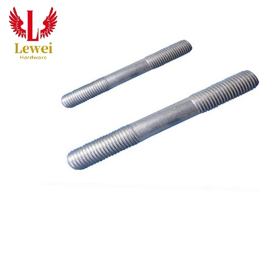Great Quality Grade 10.9 Double Threaded Stud Bolt and Nut M16X1.5X28 and M16X2.0X18