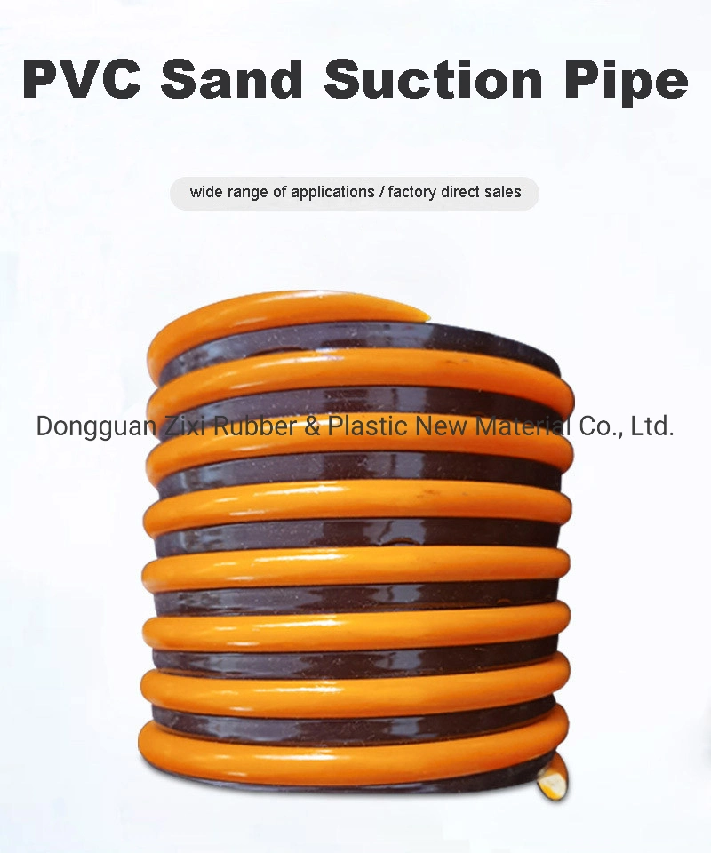 Light Medium Heavy Duty Spiral Reinforced Water Pump PVC Suction Pipe