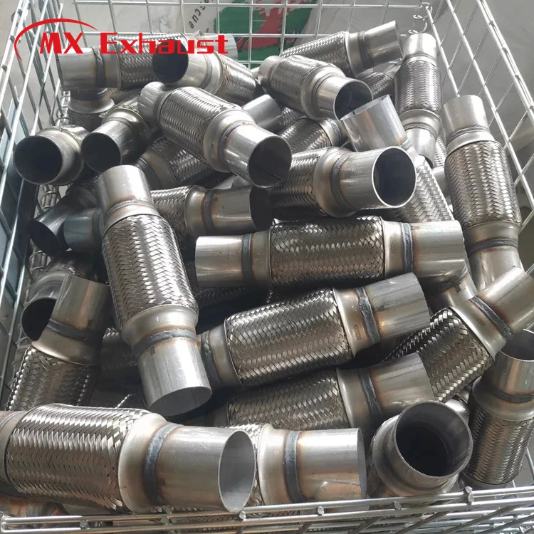 Stainless Steel 304 Exhaust Corrugated Connection Joint Flexible Flex Pipe and Tube