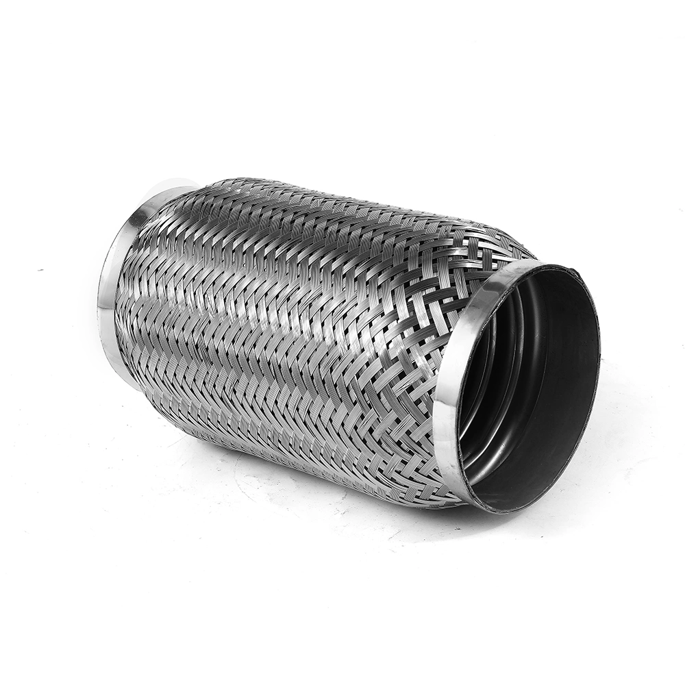 Truck Car Exhaust Muffler Flex Pipe Expansion Bellow Stainless Steel Double Braided Flexible Bellows