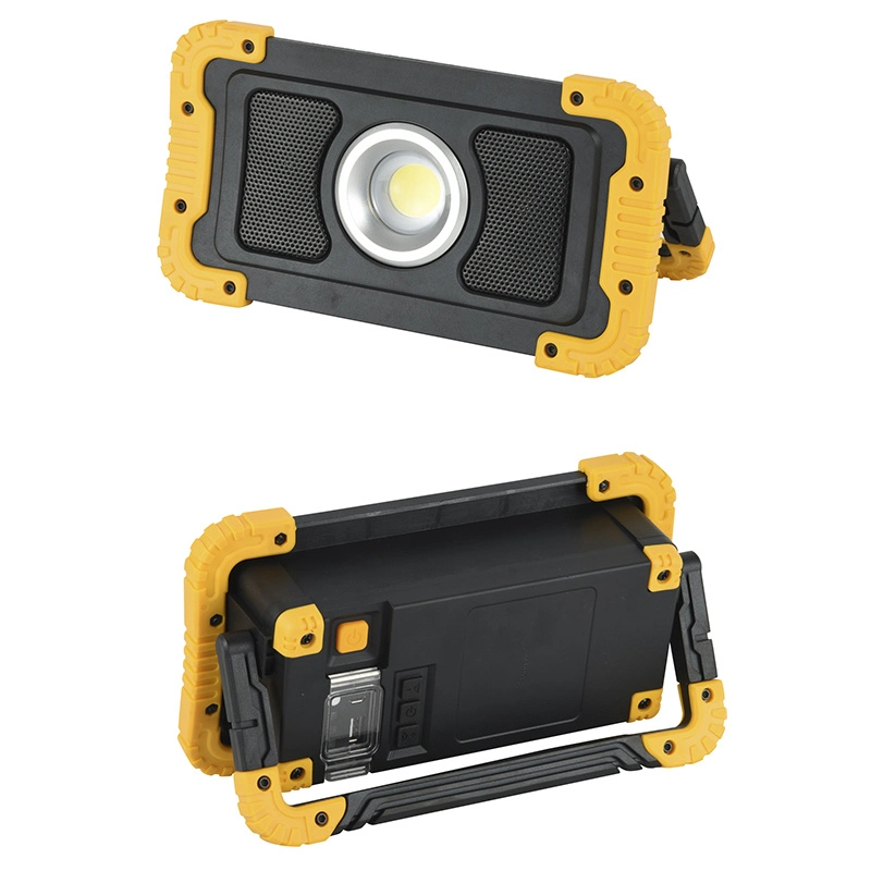 Wholesale Outdoor Portable LED Rechargeable COB Work Light with Base Magnet for Car Inspection Hanging Hook 5 Flashing Mode Work Flash Spot Light