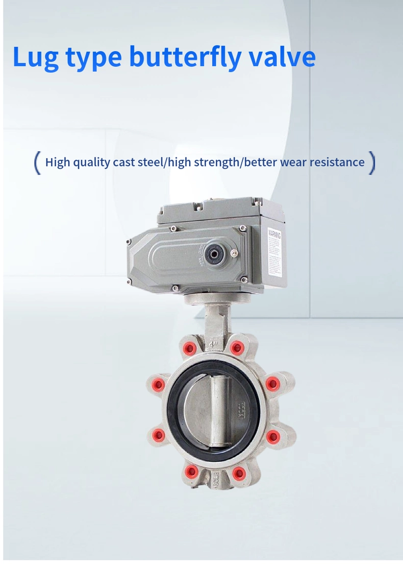 Stainless Steel Cast Steel Lug Type Butterfly Valve