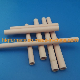 Good Thermal Shock Resistance Corundum Ceramic Tube, 99.7% High Purity Aluminum Ceramic Corundum Tubes