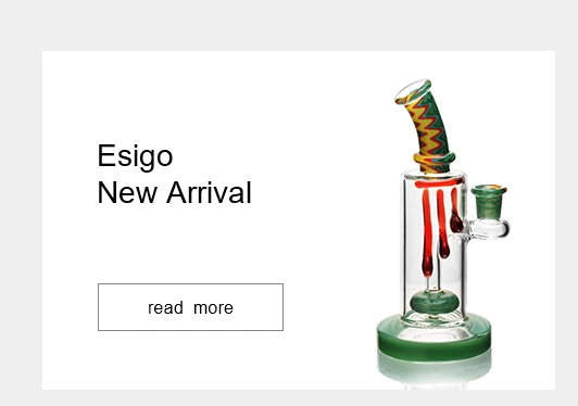 Esigo New Design 7.9inch Rainbow Beauty Wig Wag Decal Mini Beaker Dry Herb Oil Rig Tobacco Pipe Wholesale Glass Water Smoking Pipe