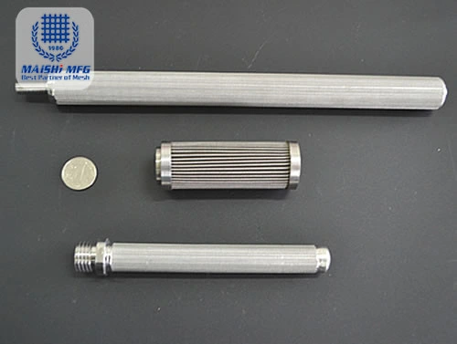 Food Grade Mesh Tube for Fration 304 Stainless Steel Mesh 316 Mesh 60 Micron 10 Micron