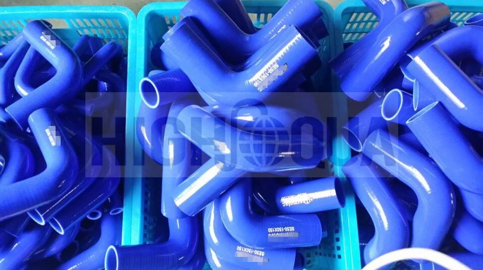 Four-Layer or Five-Layer Silicone Synthetic Silicone Tube with Reducer Elbow Straight Auto