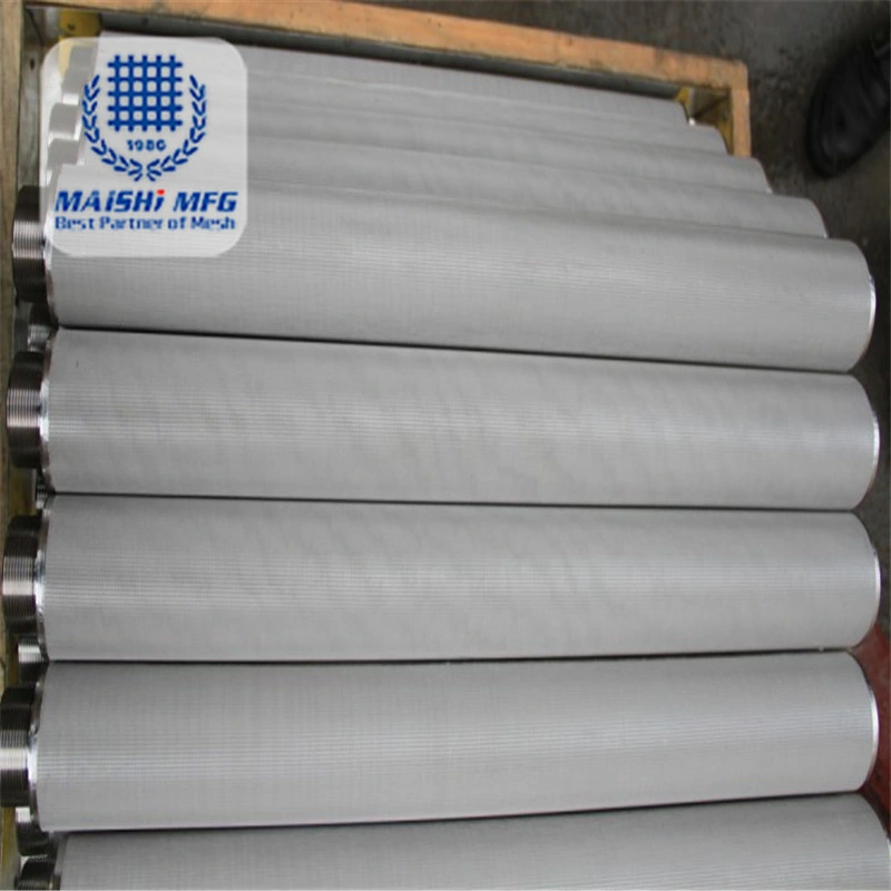 Food Grade Mesh Tube for Fration 304 Stainless Steel Mesh 316 Mesh 60 Micron 10 Micron