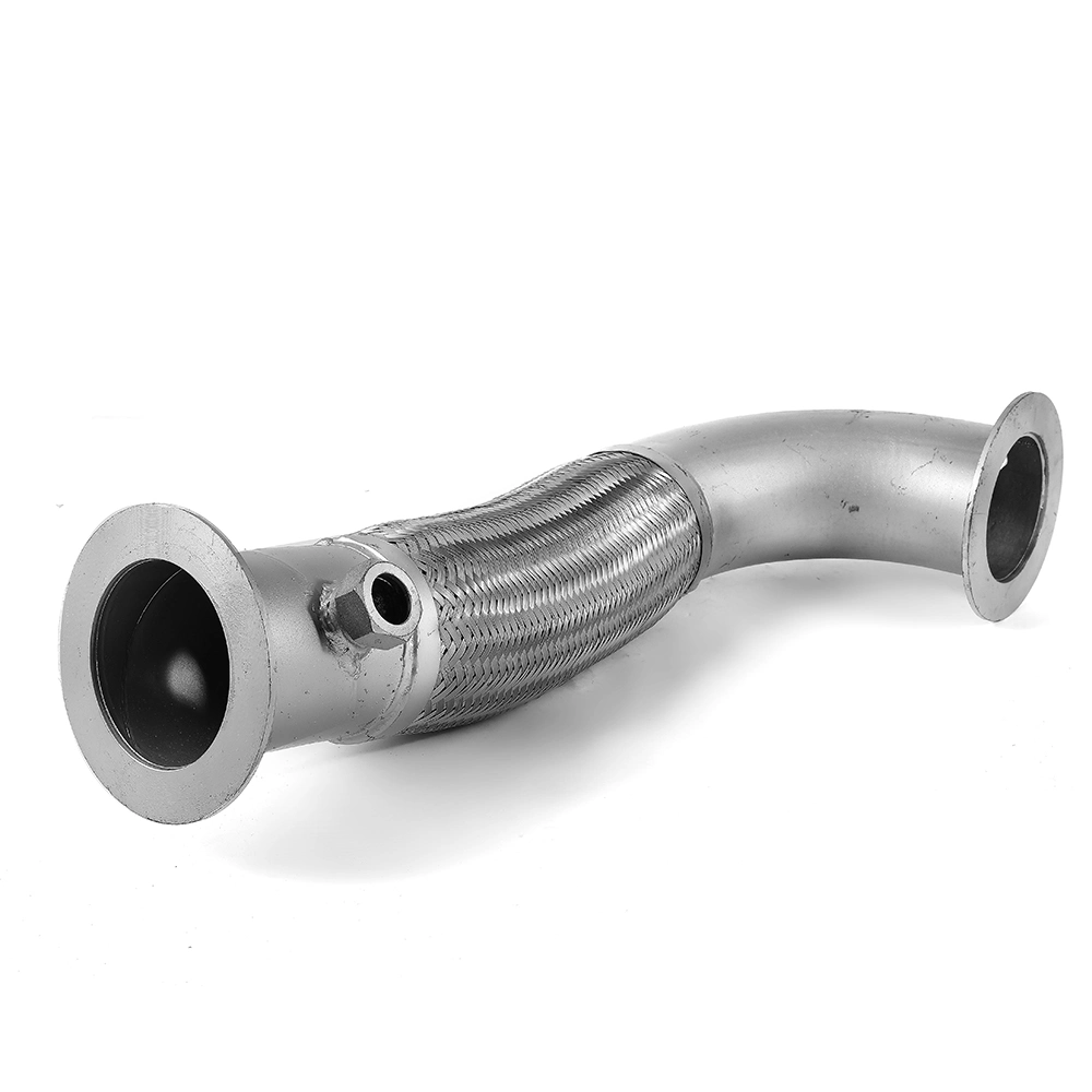 Nipple Extension Auto Exhaust Silencer Flex Bellow Pipe 304 Stainless Steel Muffler Flexible Pipe