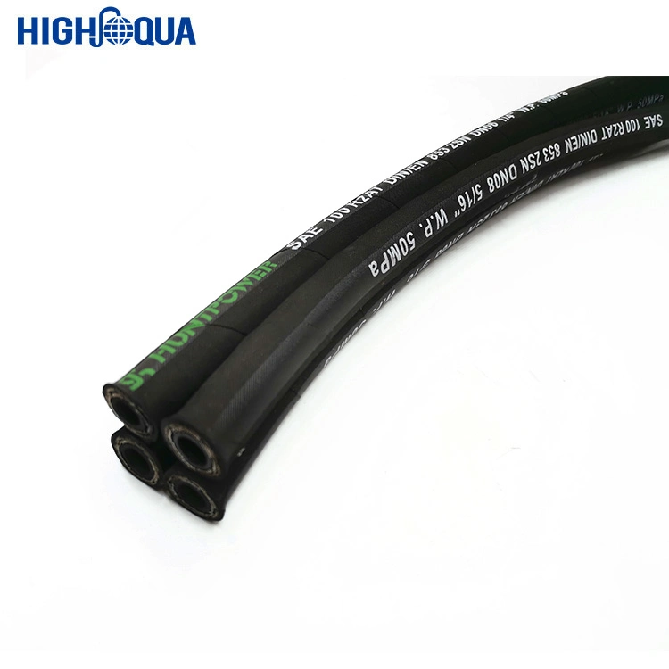 Abrasion Resistant 5 Inch Concrete Pump Rubber Hose