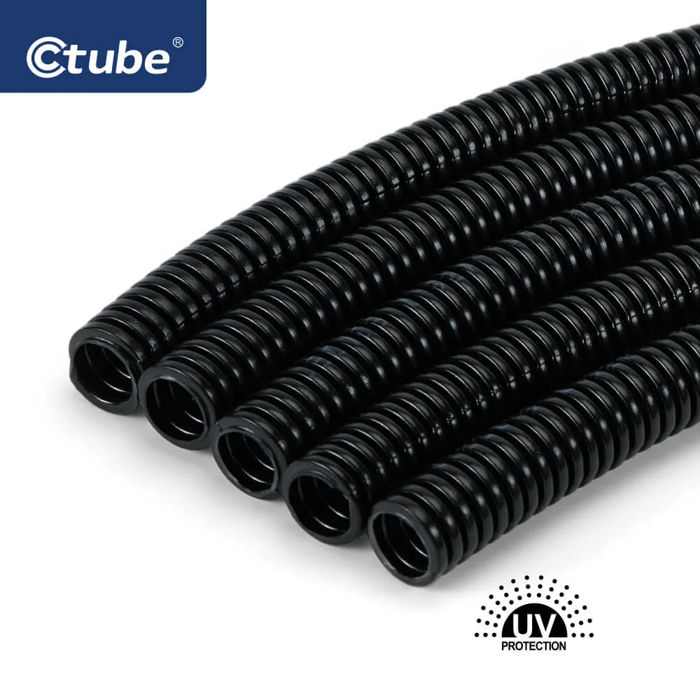 Ctube AS/NZS 2053 Solar Electrical PVC Conduits Flexible Pipe Hose for PV Project