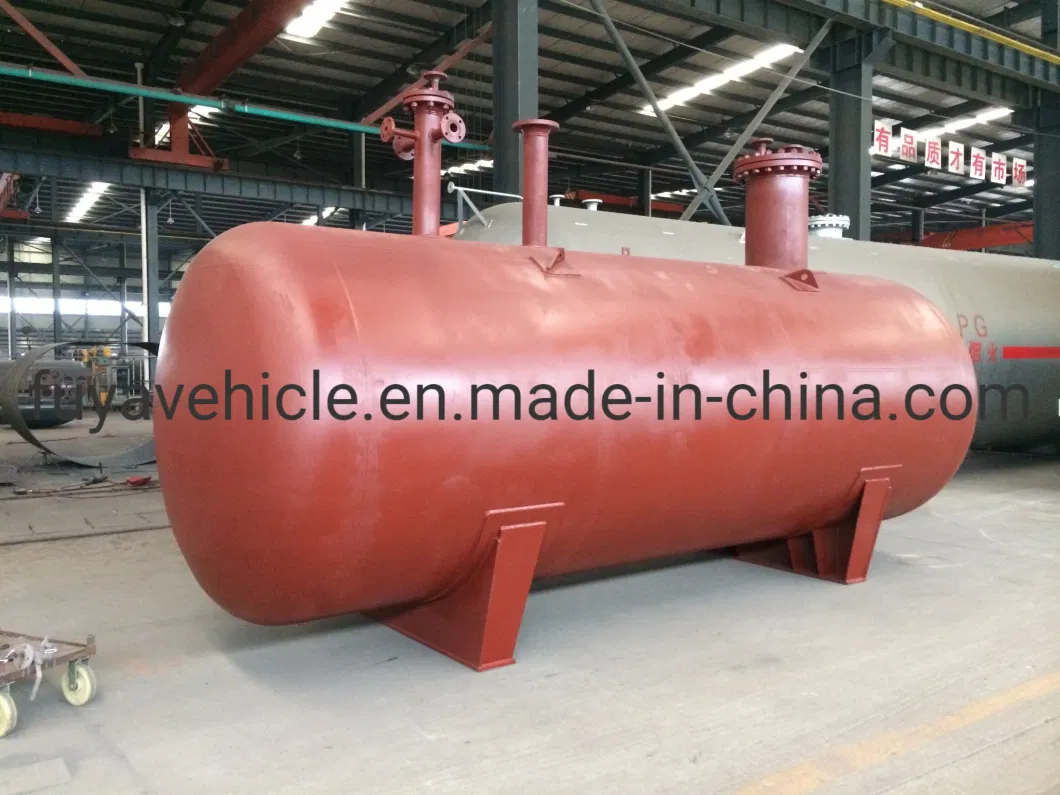210HP Dongfeng 20000liter Used 10mt LPG Road Tanker with Flow Meter