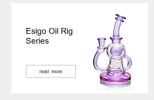 Esigo New Design Claw Shape Perc Functional Yellow Red Green Assorted Colors Oil Rig Dry Herb Shisha Hookah Wholesale Glass Smoking Water Pipe