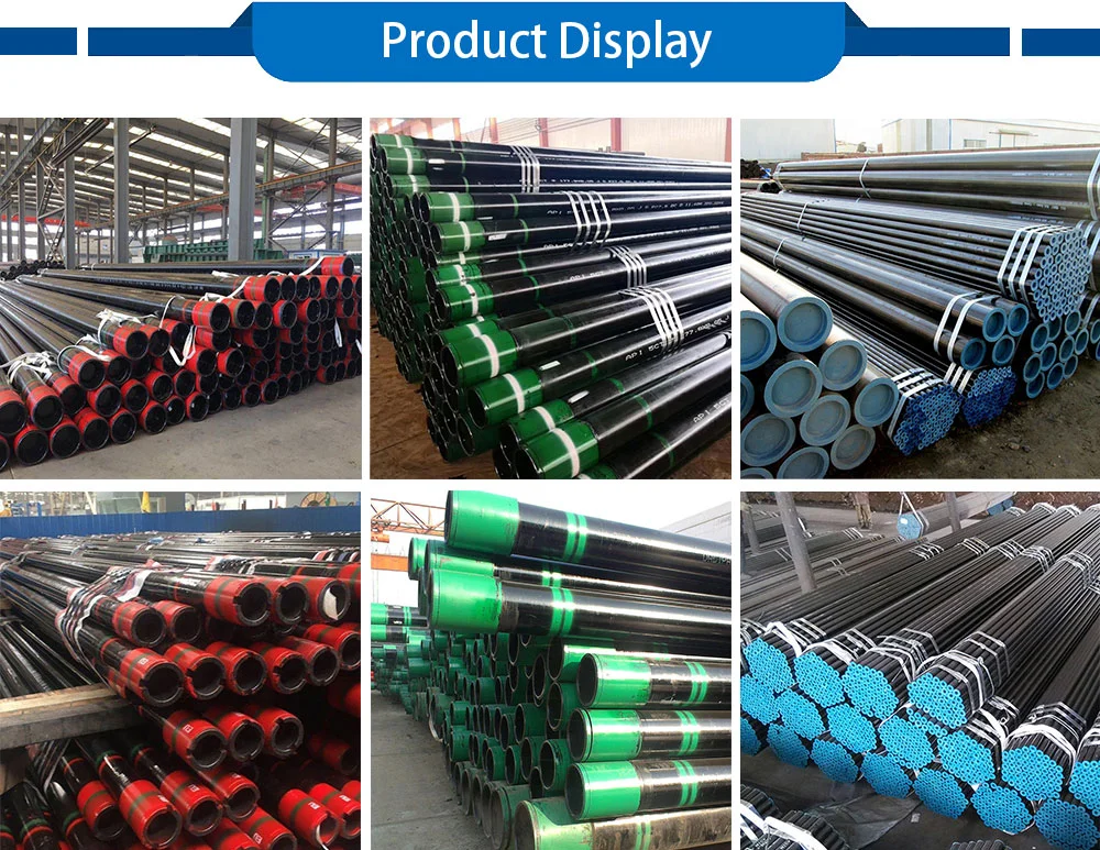 Black Steel Pipe Oil Tubing/Casing for Transportation of Crude Oil or Natural Gas