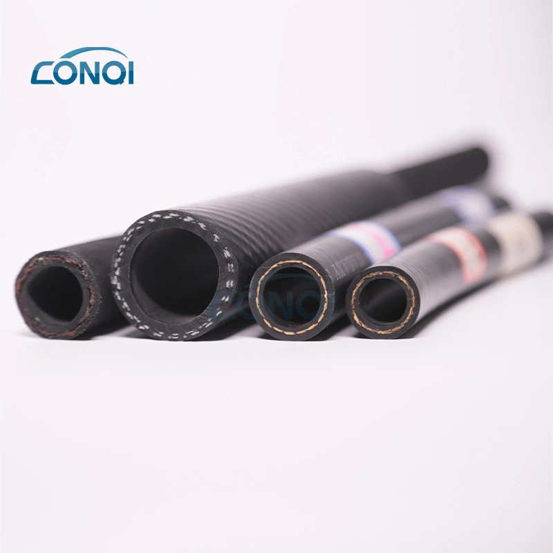 Customized Black High Pressure Flexible Rubber Hydraulic Engine Diesel Fuel Oil Hose Pipe Tube NBR Nitrile Tank Intake Hose