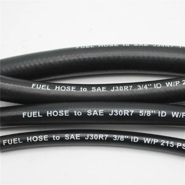 W. P 300psi Black 10mm Fuel Hose Line