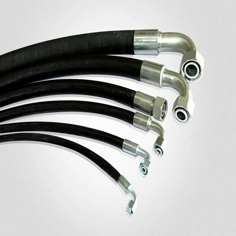 Abrasion Resistant Hydraulic Hose SAE 100 R4 Oil Resistant Flexible Rubber Hose Hydraulic Hose