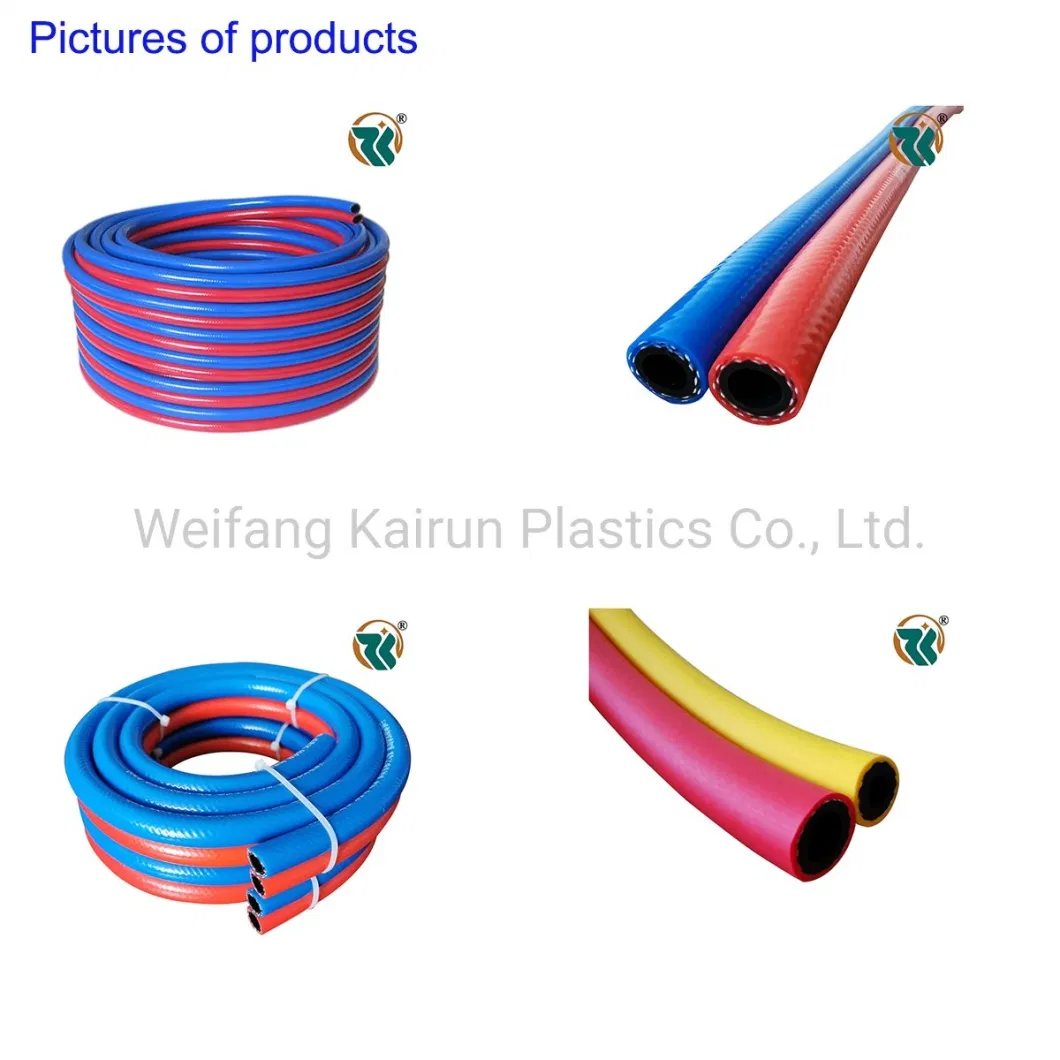 5mm/6mm/8mm/9mm/10mm/12mm High Pressure Resistant Custom Welding PVC Rubber Gas Hose Pipe