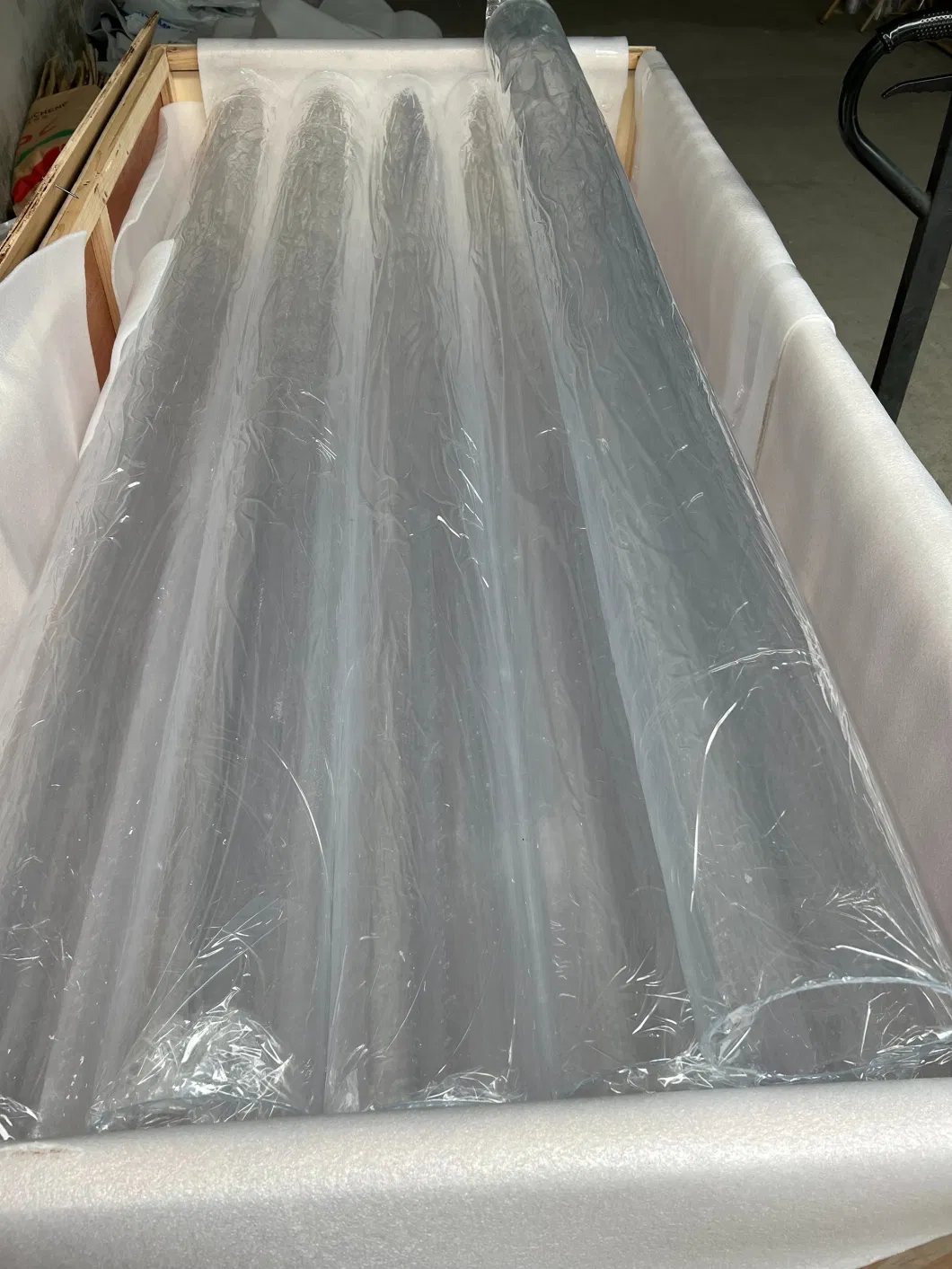 Various Diameters Extruded Acrylic Pipes Optical Transparent Grade Plastic Acrylic Round Tubes