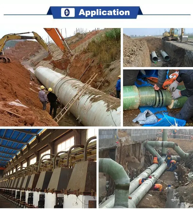API 15hr and API 15lr Gre GRP FRP High Pressure Pipe Fiberglass Pipe Prices for Oil Well and Geothermal Well