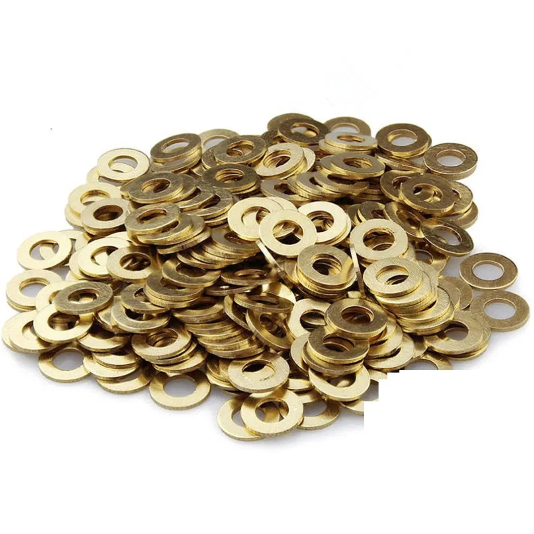 Flat Washer Meson Pad Sheet Metal Collar Brass Plain Gasket Customization