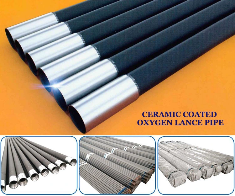 Ceramic Coated Oxygen Lance Pipe for Ladle Furnace Electric Arc Furnace