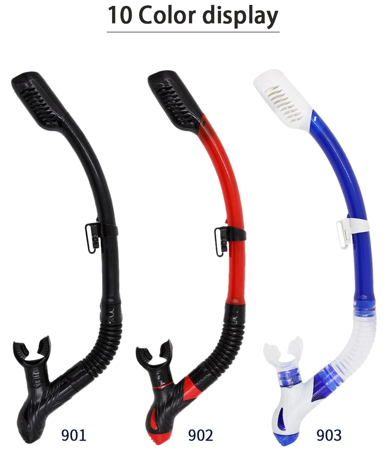 New Design Full Dry Profession Silicone Snorkel Diving Tube