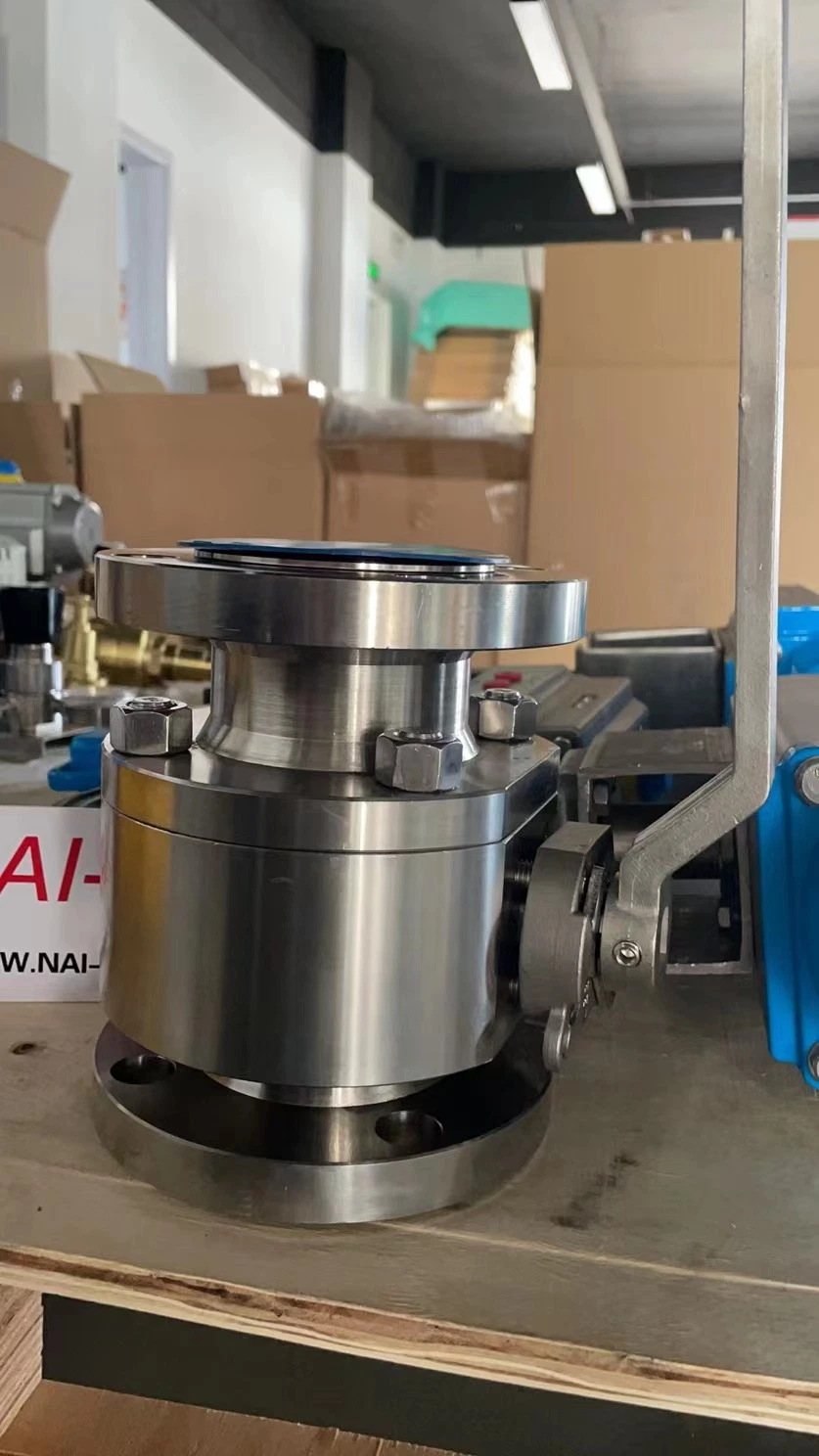 Nailok High Pressure Stainless Steel 316L Flanged Floating 2 PC Ball Valve