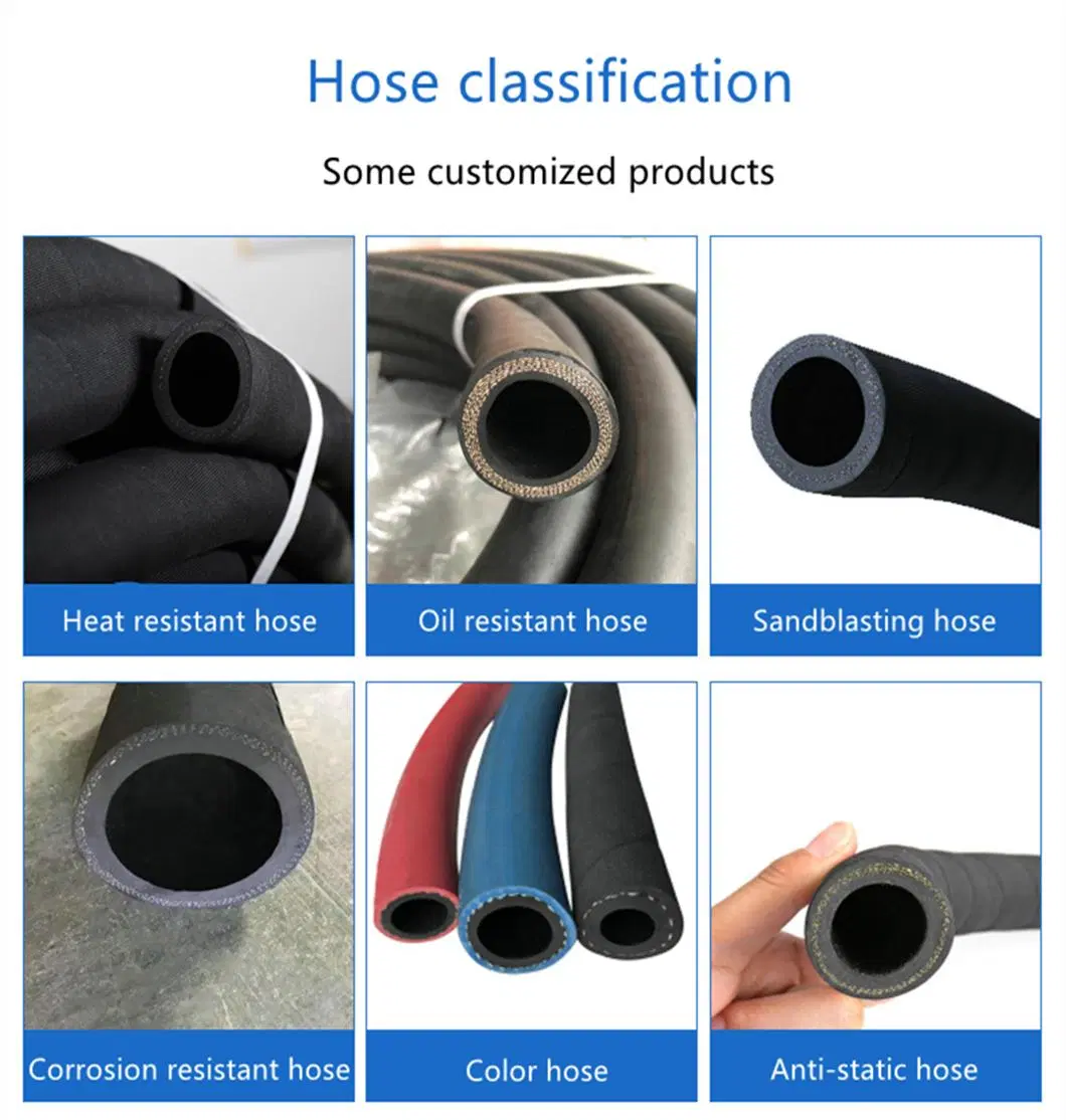 2 1/2&prime;&prime;wear Resistant Flexible Large-Diameter Suction and Drainage Rubber Hose