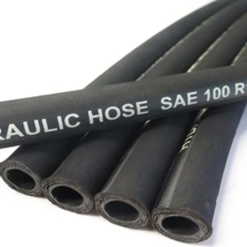 Black Oil and Wear-Resistant Rubber Pipe