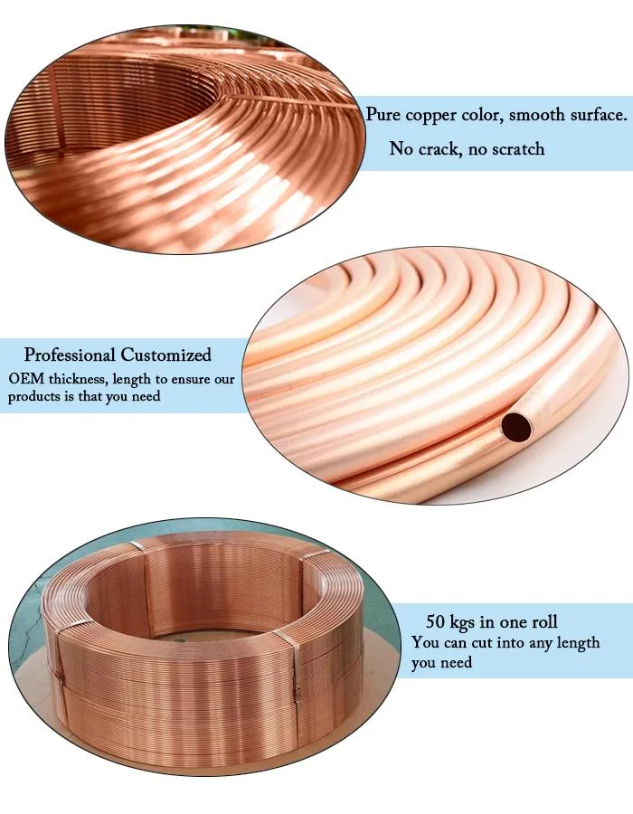 Shandong T2 Tp2 AC Copper Brass Tube / Pipe /Tubing