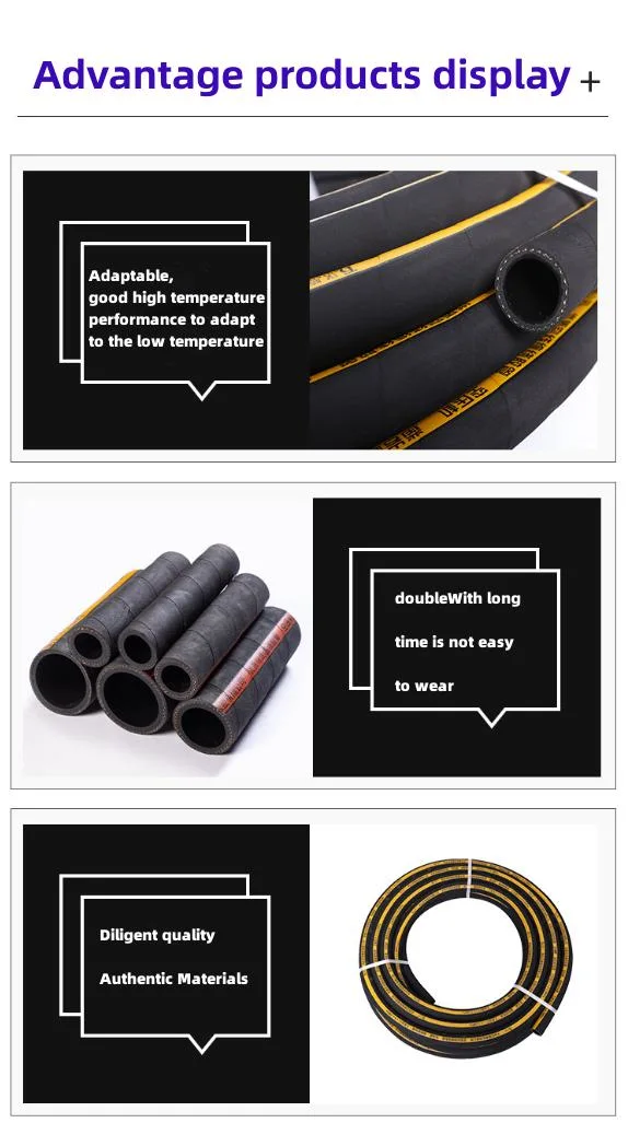 High Temperature, High Pressure Oil and Heat Resistant Rubber Pipe