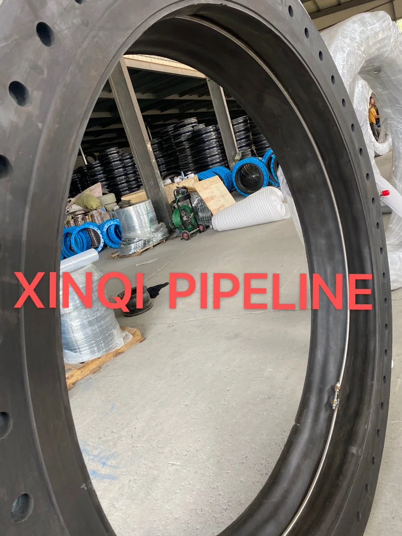 Pipeline Flexible EPDM Neoprene Hypalon NBR SBR Flanged Rubber Expansion Joint Compensator