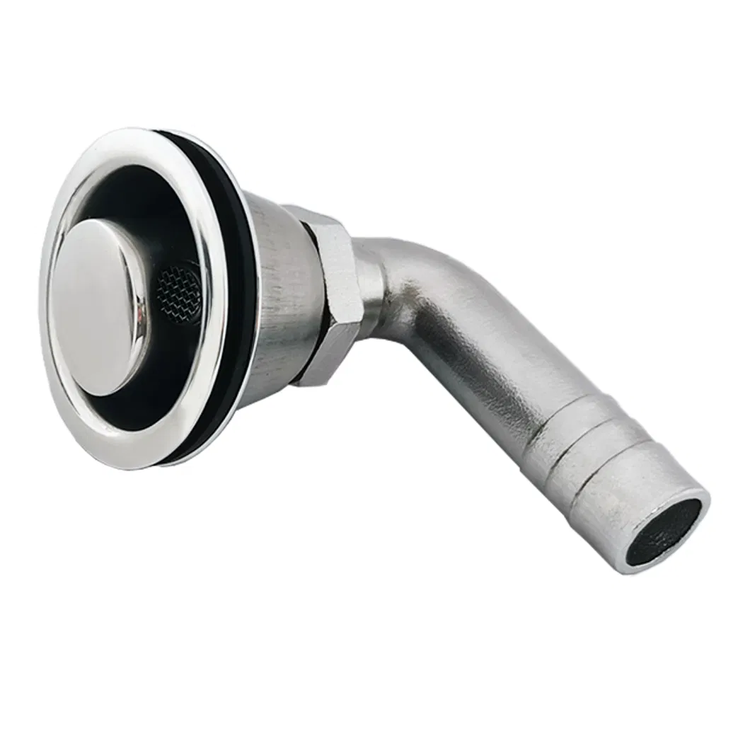 Boat Fuel Tank Vent Cap 316 Stainless Steel Through Thru Hull Flush Mount Fuel Gas Tank Air Vent