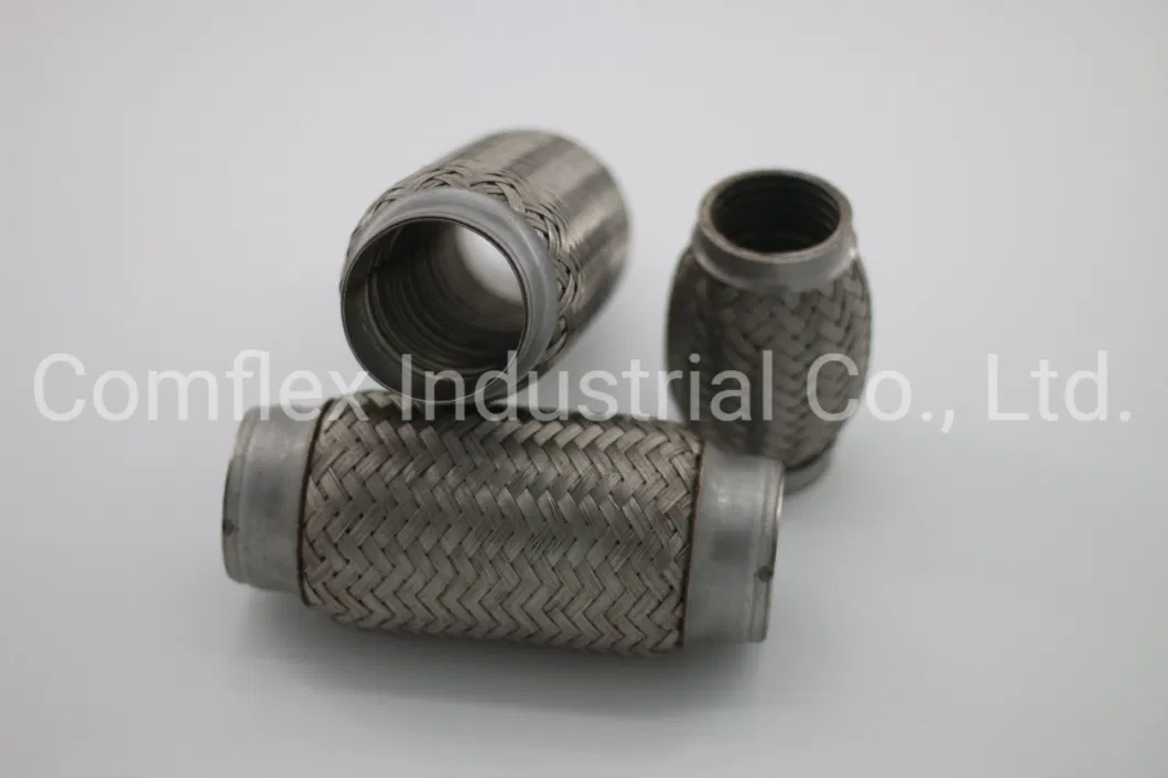 Stainless Steel Auto Parts Exhaust Pipe with Nipple for Car/Bellow Hose