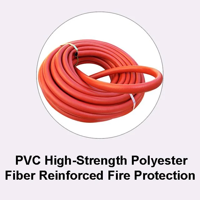 Corrosion-Resistant China Made Stainless Steel Wire Polyester Reinforced PVC Vacuum Hose Pipe for Water Oil Powder Suction Discharge Conveying
