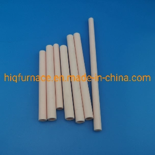 Good Thermal Shock Resistance Corundum Ceramic Tube, 99.7% High Purity Aluminum Ceramic Corundum Tubes