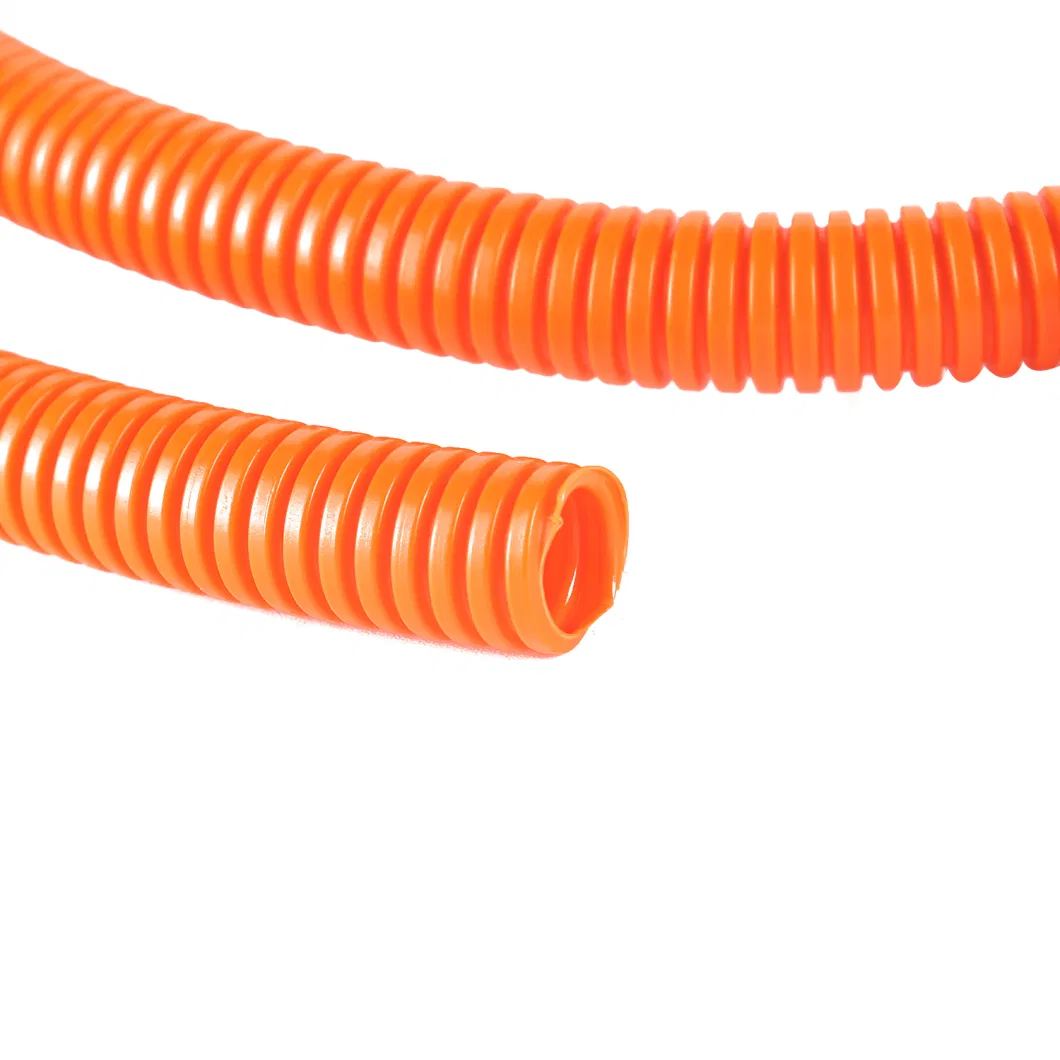 Manufacturer PVC Flexible Conduit Stainless Steel Spiral Wrap PVC Spiral Suction Hose Electrical Conduit Pipe