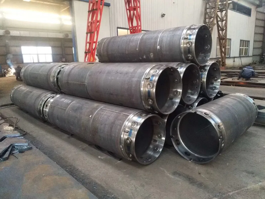 Double-Walled Casing Tube for Foundation Engineering