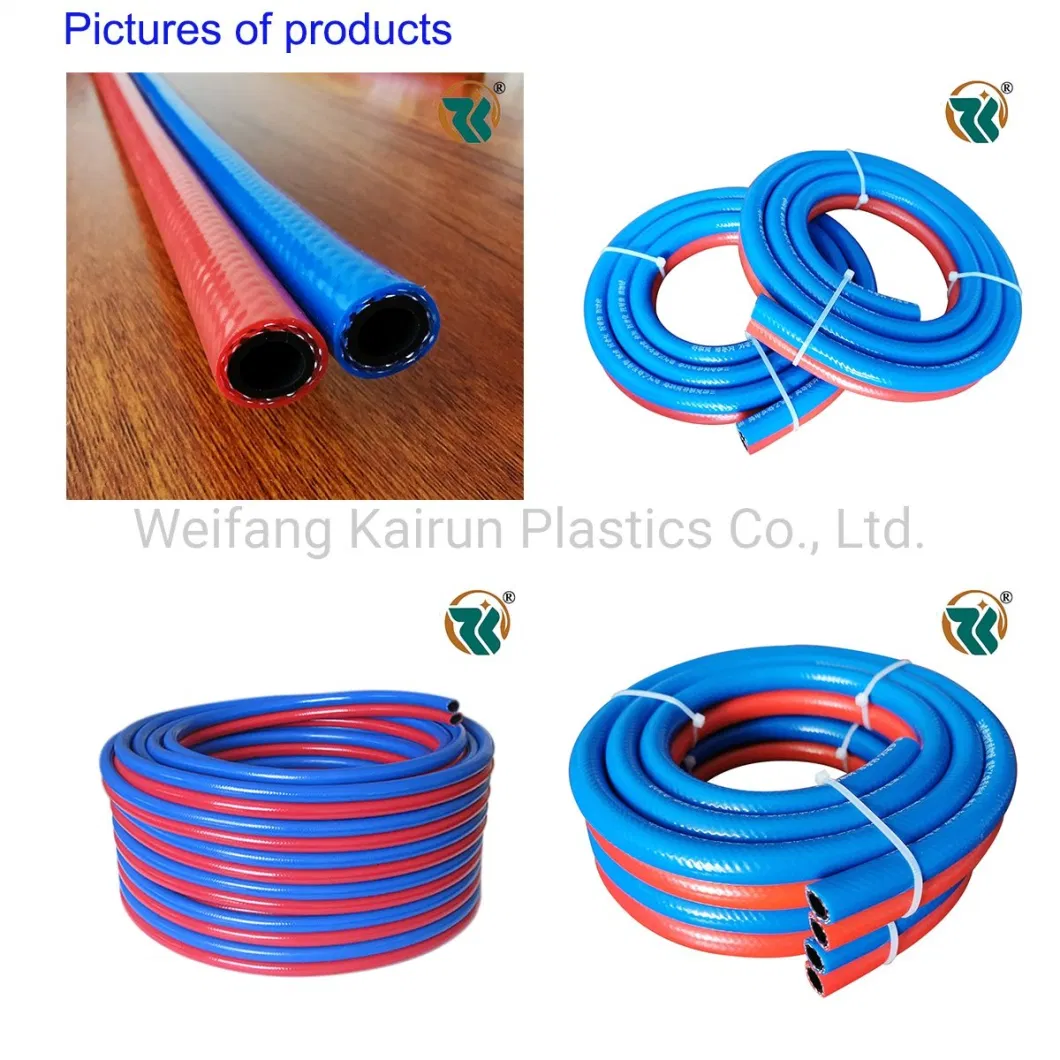 5mm/6mm/8mm/9mm/10mm/12mm High Pressure Resistant Custom Welding PVC Rubber Gas Hose Pipe