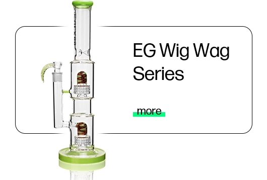 Esigo Popular Fast Delivery Assorted Colors Tobacco Dry Herb Shisha Hookah Oil DAB Rig Smoking Glass Water Pipe with 14mm 18mm Clear Bowl