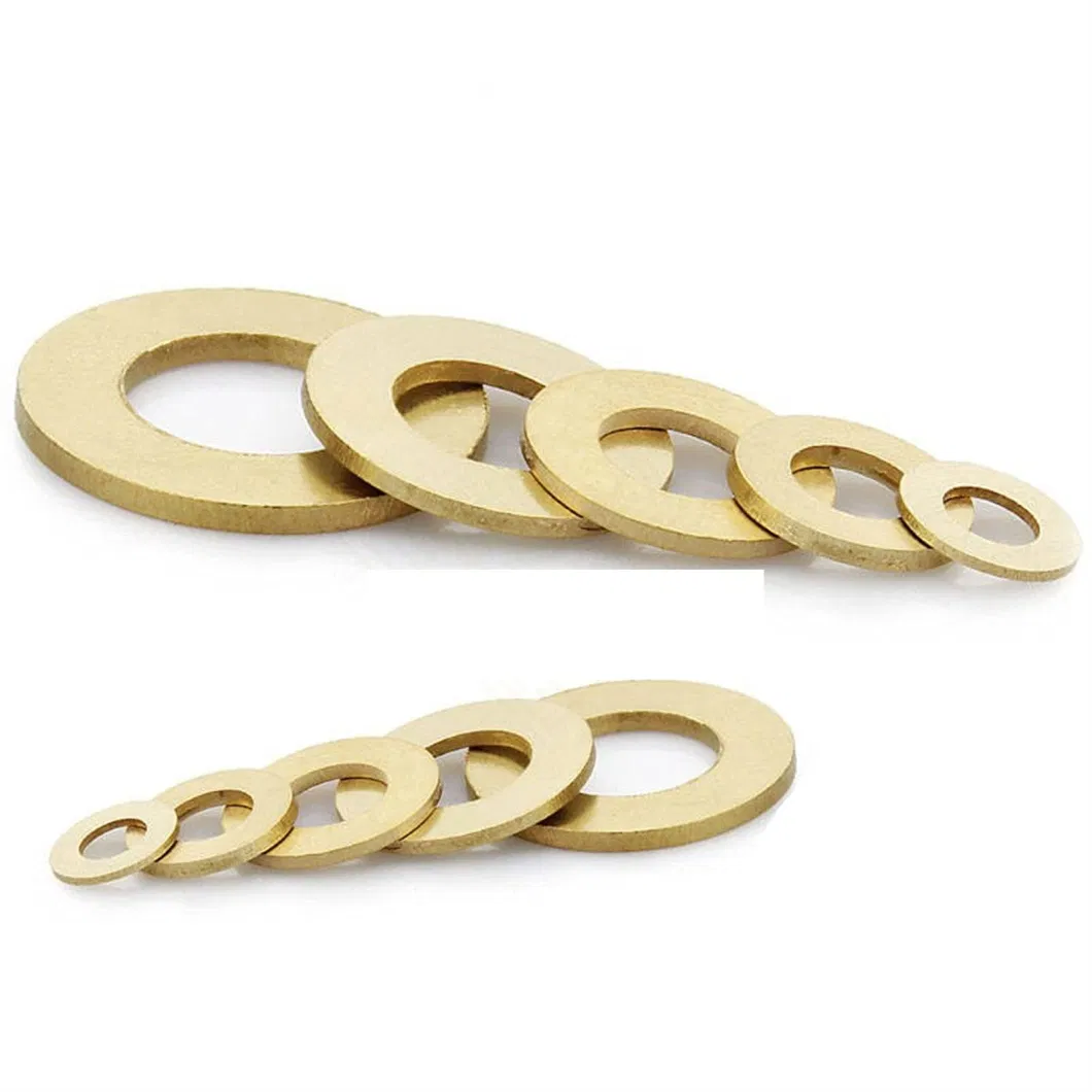 Flat Washer Meson Pad Sheet Metal Collar Brass Plain Gasket Customization