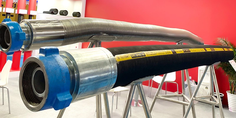 20,000psi Flexible Hose for Acid, Sand, Hydraulic Fracturing Projects to Transport Water-Based, Oil-Based, Acid-Based and Foam Fracturing Fluids Under High Pres