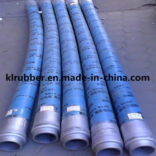 Abrasion Resistant Rubber Flanged Dredging Sand Blasting Suction and Discharge Hose