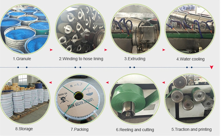 50 M/Roll 100 M/Roll Cost-Effective Heavy Duty Layflat PVC Hose Pipe