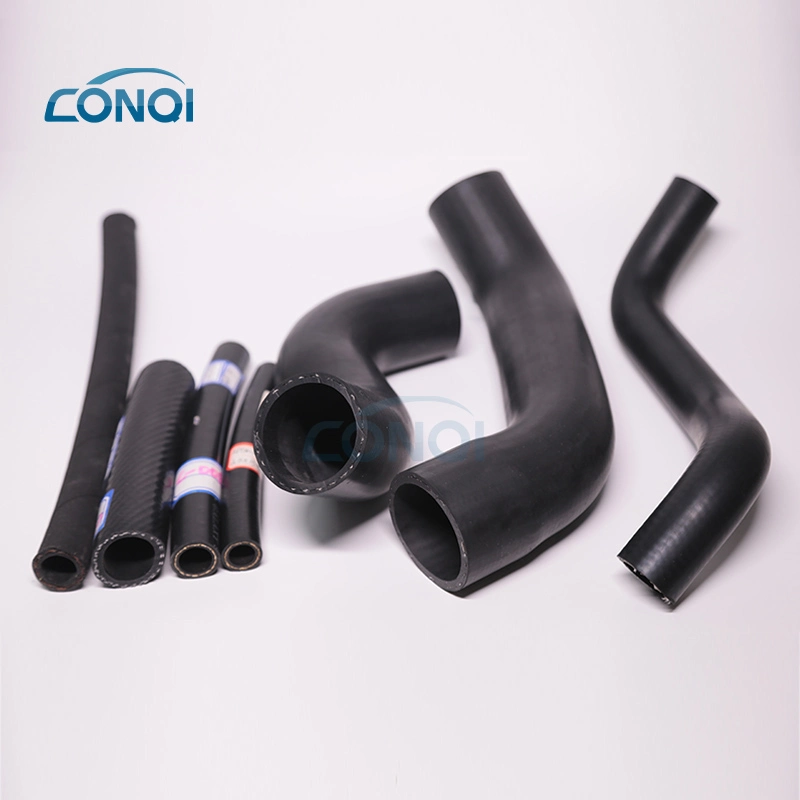 Customized Black High Pressure Flexible Rubber Hydraulic Engine Diesel Fuel Oil Hose Pipe Tube NBR Nitrile Tank Intake Hose