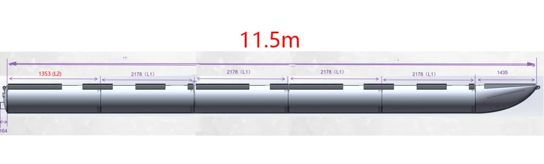 Wholesale 18FT Aluminum Pontoon Float Tubes for Sale