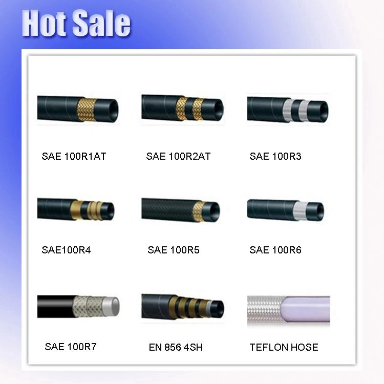 China Professional Hose Manufacturer Hydraulic Hose Pipe Price List DIN En853 2sn